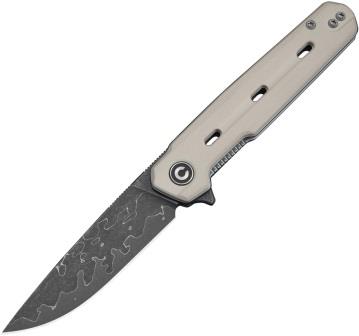 C25015ADS1 Civivi Navo Linerlock Pocket Knife Damascus