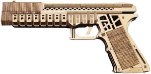 Caliber Gourmet Glock Wood Puzzle - CBGPZ07GLK