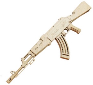 Caliber Gourmet AK47 Wood Puzzle - CBGPZ08AK