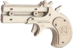 Caliber Gourmet Derringer Wood Puzzle - CBGPZ09