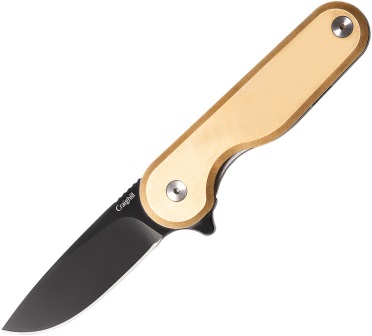 Craighill Rook Framelock Pocket Knife Brass - CGHFFKBR5490