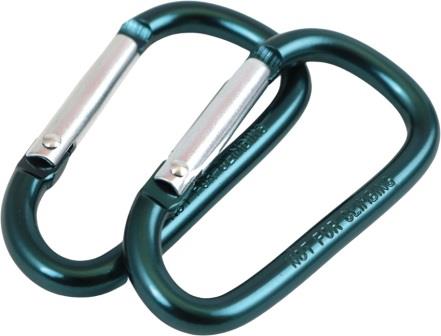 Coghlans Carabiners 6mm 2 Pack - CGN2465