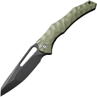 Civivi Spiny Dogfish Linerlock Pocket Knife OD Green - CIVC220063