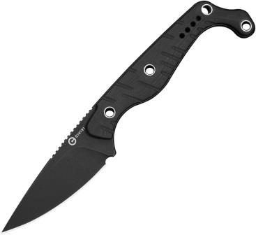 CIVC220273 Civivi SOKN Fixed Blade Knife Black
