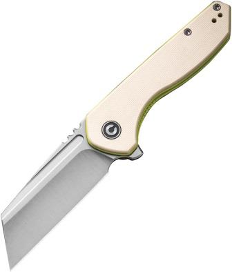 CIVC230362 Civivi ExOne Linerlock Pocket Knife Ivory G10