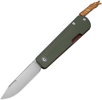CIVC24075B1 Civivi Slippy Sendy Slip Joint Pocket Knife G10