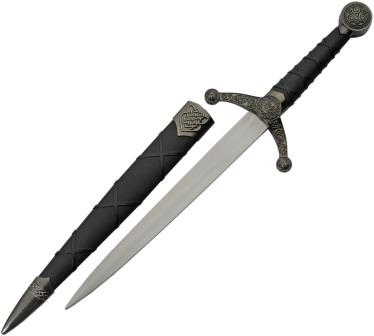 CN211532SL Celtic Knot Dagger Silver