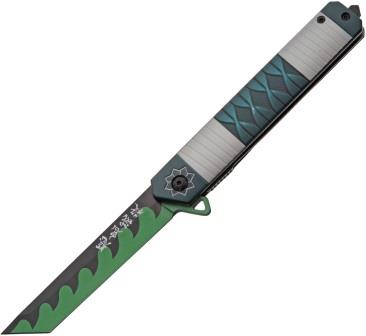 CN300614SS Rite Edge Shinazugawa Linerlock Pocket Knife Spring Assisted Opening