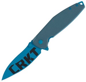 CR2560BB CRKT Ibis Framelock Pocket Knife Blue