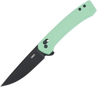 CR7075B CRKT Q Compact Crossbar Lock Pocket Knife Green