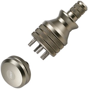 CR9910 CRKT 6 Bit Driver Tool Silver