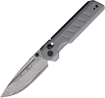 CRSX504GRTM Critical Strike X504 Slide Lock Pocket Knife Gray Damascus