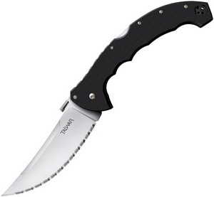CS21TBXS Cold Steel Talwar Lockback Pocket Knife Serrated