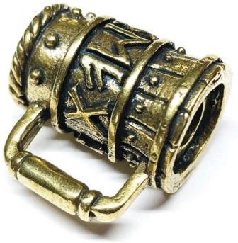 CT3020 Coeburn Brass Beer Stein Viking Bead