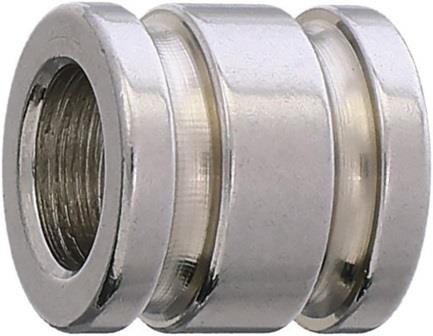 CT4136B Coeburn Tool Silver Titanium Tube Bead