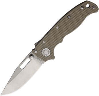DEM09628 Demko AD 20.5 Shark-Lock Pocket Knife S35VN Tan