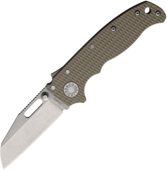 DEM09629 Demko AD 20.5 Shark-Lock Pocket Knife S35VN Tan