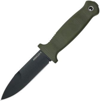 DEM09655 Demko Armiger 4 Fixed Blade Knife Spear OD Green