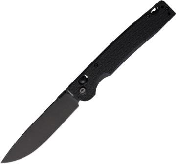 DGRDPTXBKBW Daggerr Dropet Crossbar Lock Pocket Knife Black