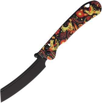DGRFM024SXOX Daggerr Behemoth Slim Crossbar Lock Pocket Knife