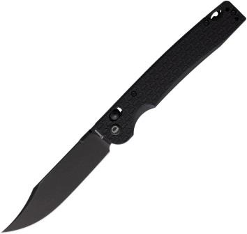 DGRPKXBKBW Daggerr Pike Crossbar Lock Pocket Knife Black