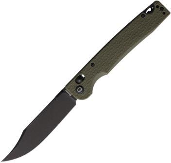 DGRPKXOLBW Daggerr Pike Crossbar Lock Pocket Knife OD Green
