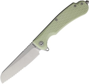 DGRSEGLSWS Daggerr Smoke Eater Linerlock Pocket Knife Glow