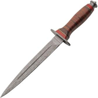 DM1427 Damascus Square Commando Dagger