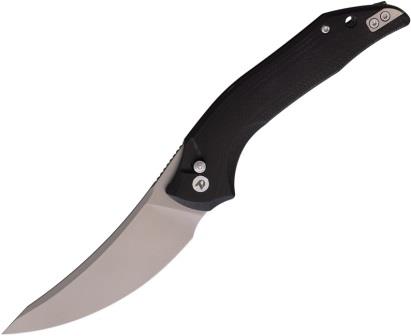 Dreamtech Button Lock Pocket Knife Black G10 - DTK3052GB