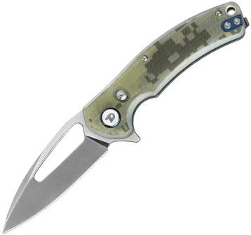 DTK3444GC Dreamtech Crossbar Lock Pocket Knife G10 Camo
