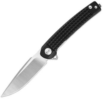 DTK3613GB Dreamtech Linerlock Pocket Knife G10 Black