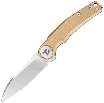 DTK3618GD Dreamtech Linerlock Pocket Knife G10 Desert Tan