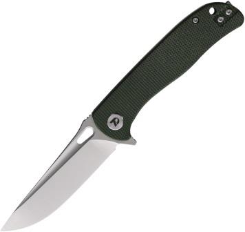 DTK3898MGR Dreamtech Linerlock Pocket Knife Micarta Green