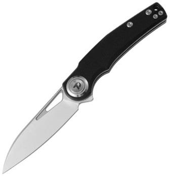 DTK4130GB Dreamtech Button Lock Pocket Knife G10 Black