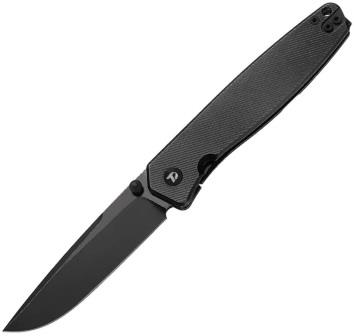DTK4194TB Dreamtech Framelock Pocket Knife Titanium Black