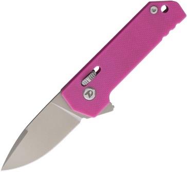 DTK4251GP Dreamtech Crossbar Lock Pocket Knife G10 Pink