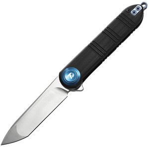 DTK4324GB Dreamtech Pivot Button Lock Pocket Knife G10 Black