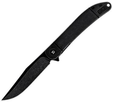 DTK4366B Dreamtech Framelock Pocket Knife Black Titanium