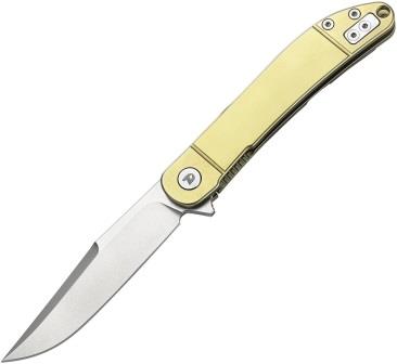 DTK4366GR Dreamtech Framelock Pocket Knife Titanium Gold