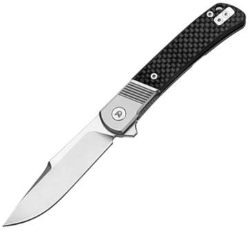 DTK4368C Dreamtech Framelock Pocket Knife Carbon Fiber Titanium