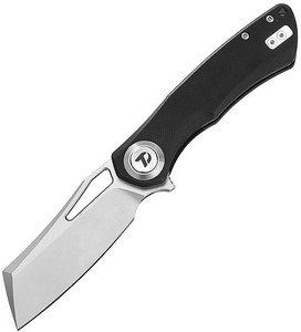 DTK4507GB Dreamtech Pivot Button Lock Pocket Knife G10 Black