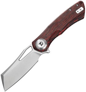 DTK4507GW Dreamtech Pivot Button Lock Pocket Knife G10 Red