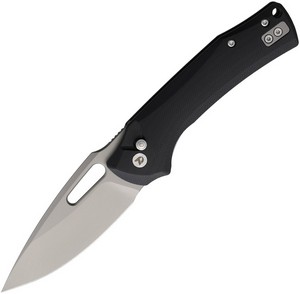 DTK4542GB Dreamtech Button Linerlock Pocket Knife G10 Black