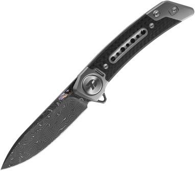 DTK610TCD Dreamtech Framelock Pocket Knife Titanium/Carbon Fiber