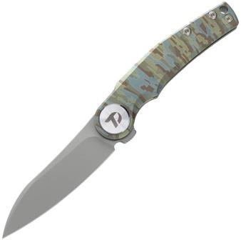 DTK9618C Dreamtech Framelock Pocket Knife Titanium Camo