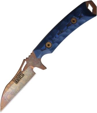 Dawson Revelation Fixed Blade Knife Black/Blue - DW15886