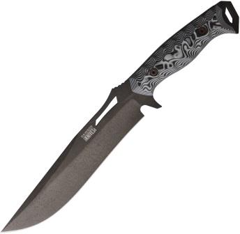 Dawson Seraphim CP Fixed Blade Knife White Black G10 - DW48145