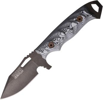 DW60400 Dawson Steadfast Fixed Blade Knife White/Black