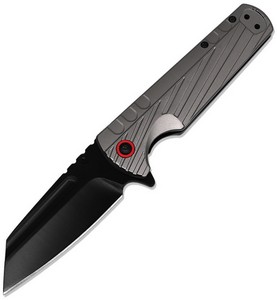 ElitEdge Linerlock Pocket Knife Spring Assisted Opening Gray - EE10A136GYB