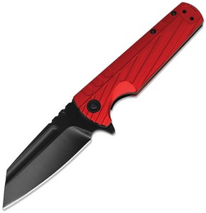 ElitEdge Linerlock Pocket Knife Spring Assisted Opening Red - EE10A136RD